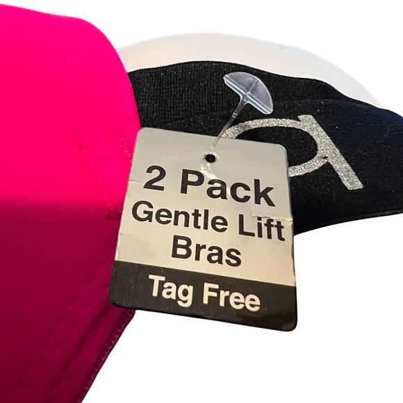 bebe intimates NWT Size 36DD Pink and White Gentle Lift Full Cover Bras (I003) - Picture 11 of 14